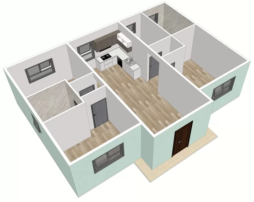 Building exterior view